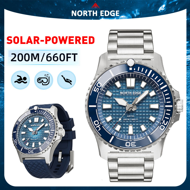 Lantern Paper Solar - NORTH EDGE ABYSS Heren Solar Duikhorloge