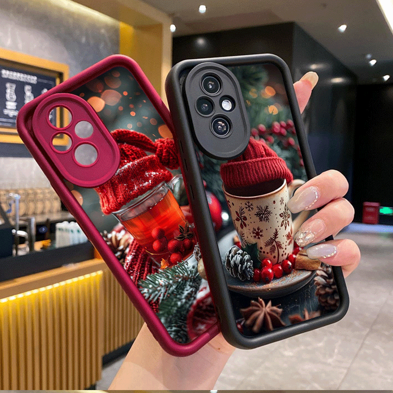 Nova Decor & Lighting Vase - Hot Koffiekopje Kerst Versieren Cartoon Telefoon