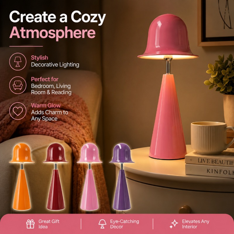 Mushroom Table Lamp - Moderne creatieve paddestoel tafellamp USB oplaadbaar