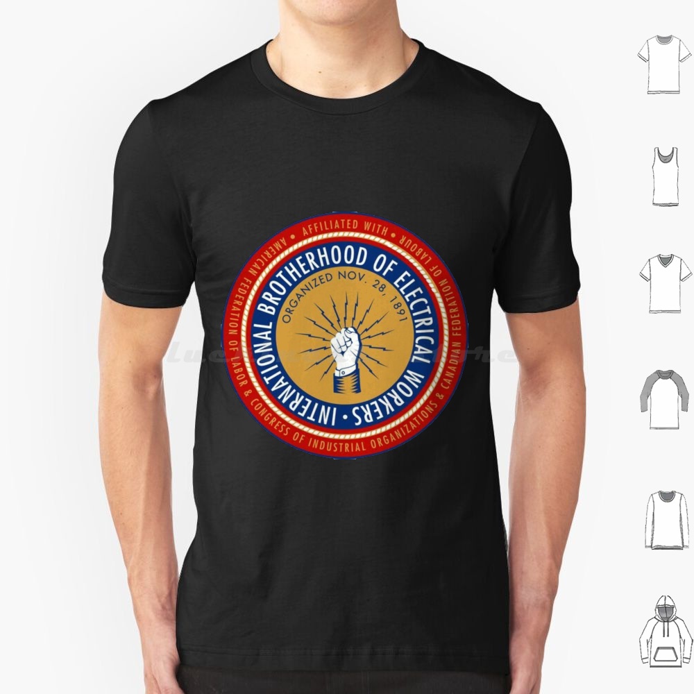 Union Lighting & Decor - Ibew Elektricien-Cool T-shirt Big Size 100%