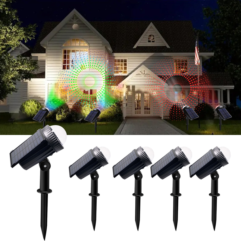 Wall Decor Lighting Tree - Buiten Solar LED Waterdruppel Projectielamp IP65