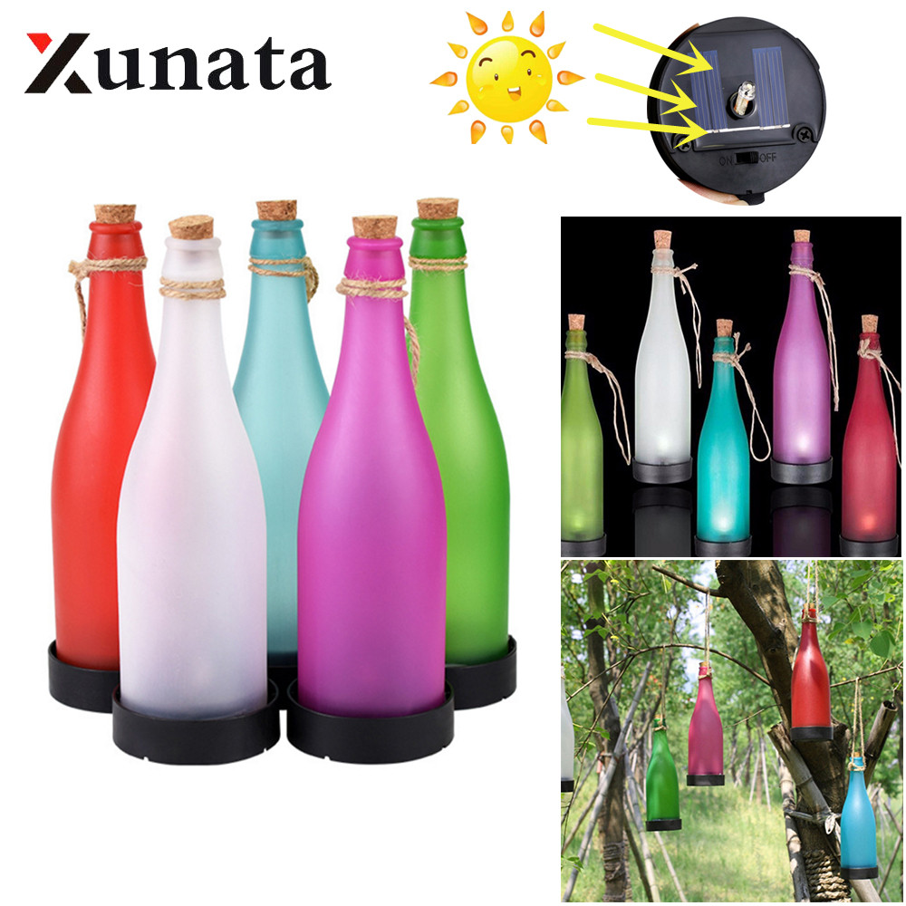 Lantern Paper Solar - Wijn Fles Opknoping Licht Lamp Zonne-energie