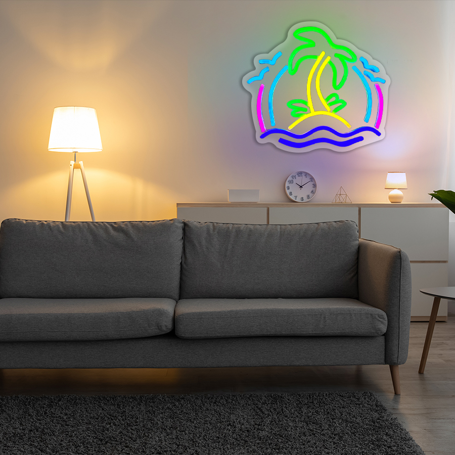 Kokospalm Neonbord voor Wandde - Wall Decor Lighting Tree recensie en prijs