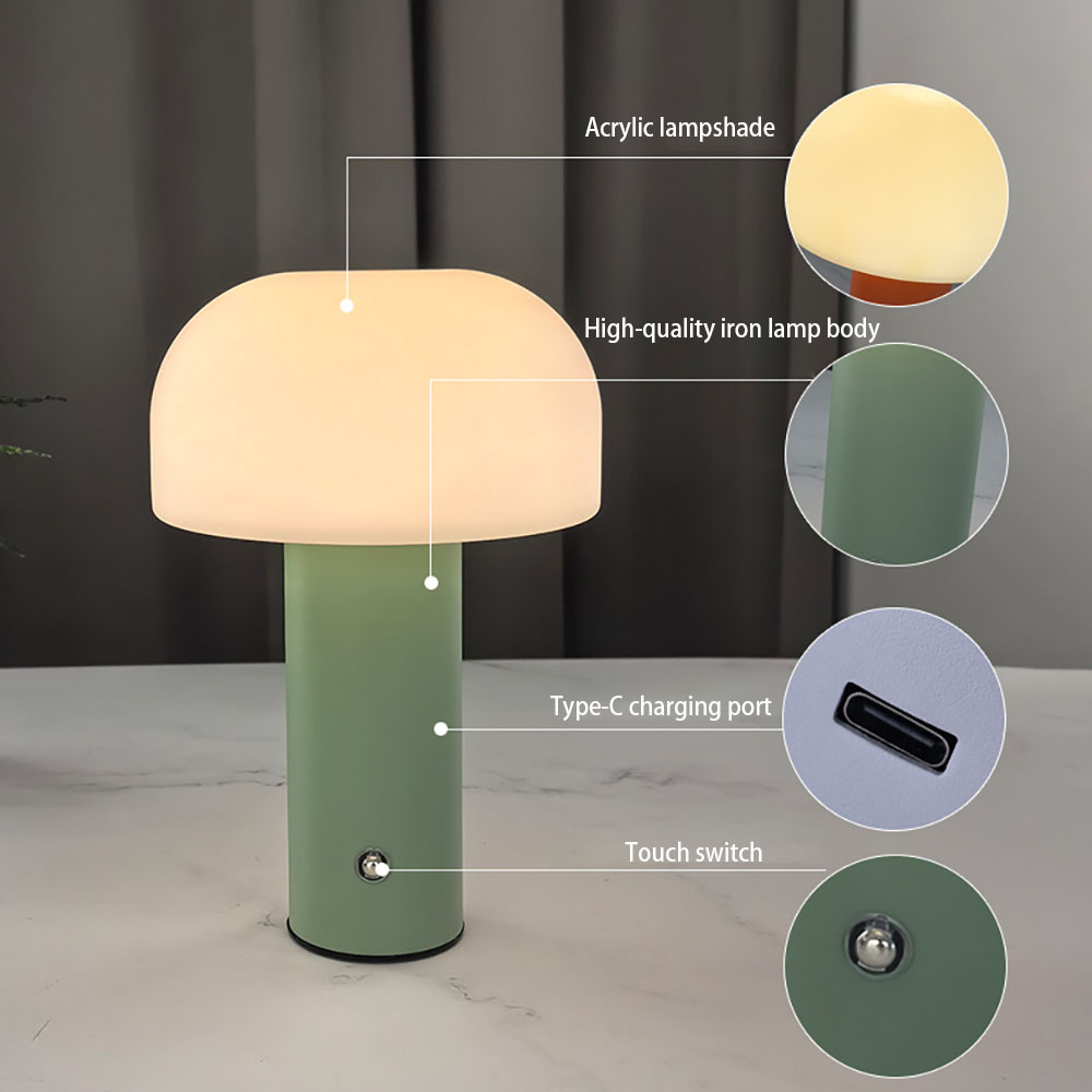 Nieuwe Paddestoellamp Led Opla - Mushroom Table Lamp recensie en prijs