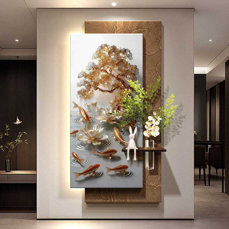 Negen Vissen die Rijkdom Verza - Wall Decor Lighting Tree recensie en prijs