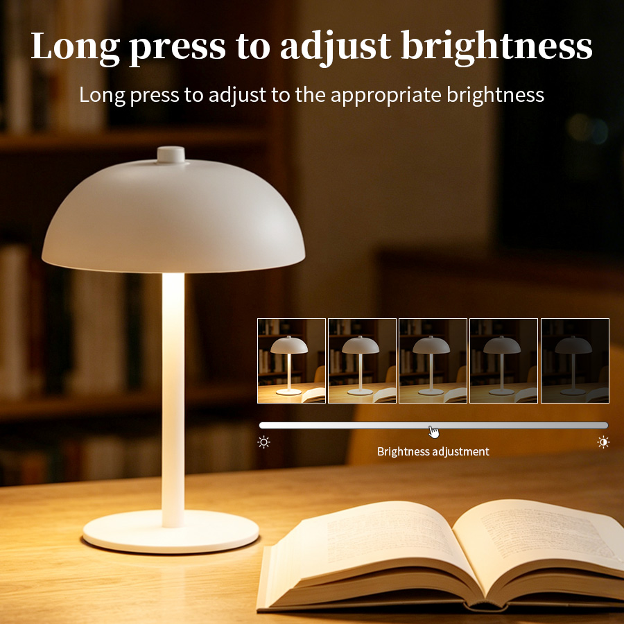 Draadloze paddenstoel bureaula - Mushroom Table Lamp recensie en prijs