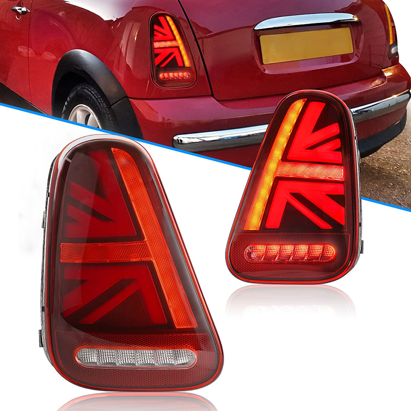 Union Jack stijl LED achterlic - Union Lighting & Decor recensie en prijs