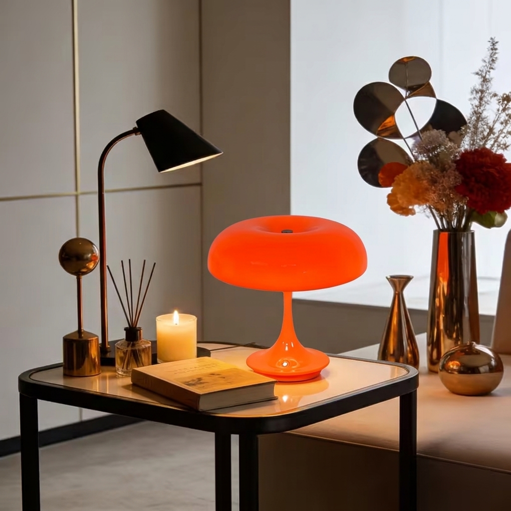 1/2PCS LED Paddestoel Tafellam - Mushroom Table Lamp recensie en prijs