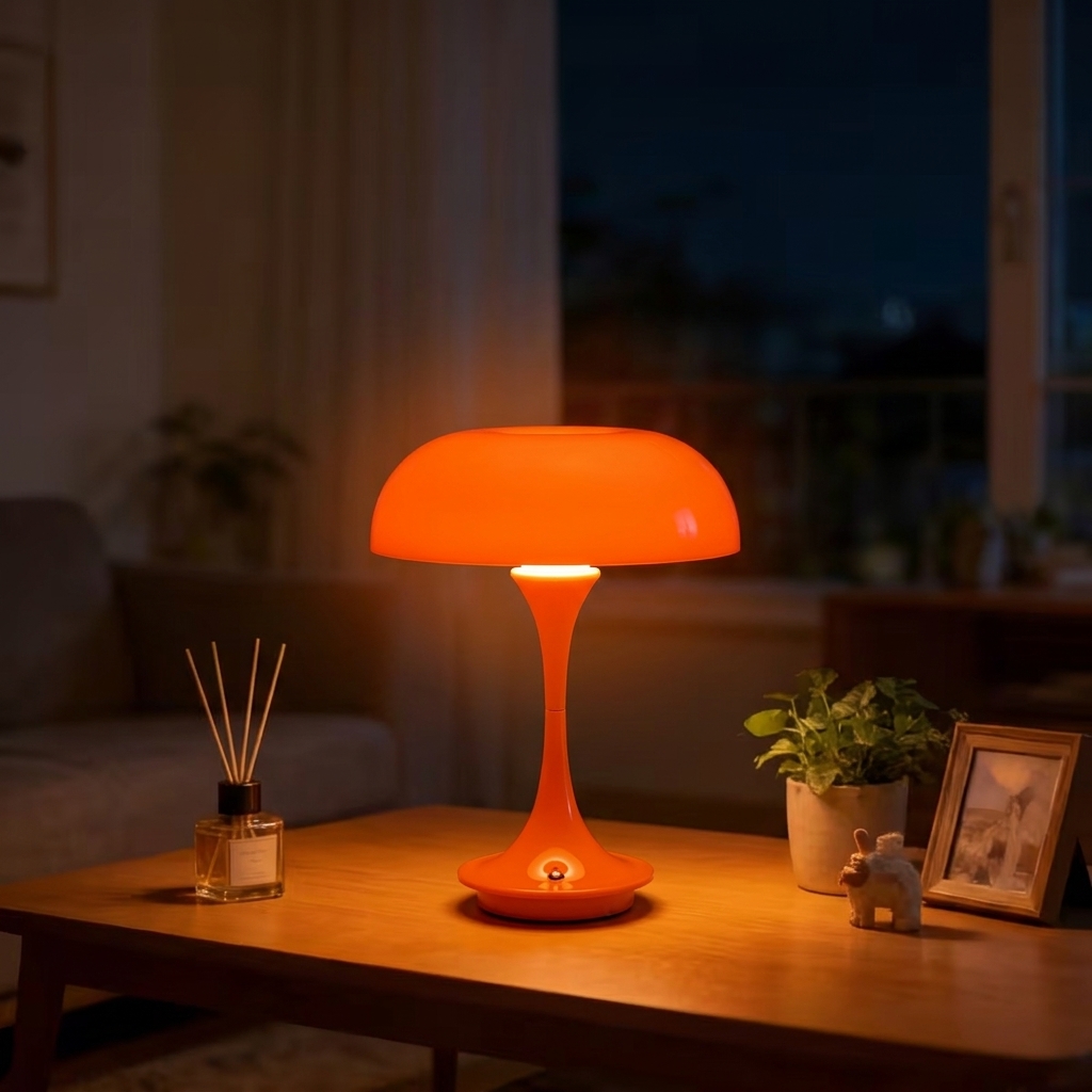 1/2PCS LED Paddestoel Tafellam - Mushroom Table Lamp recensie en prijs