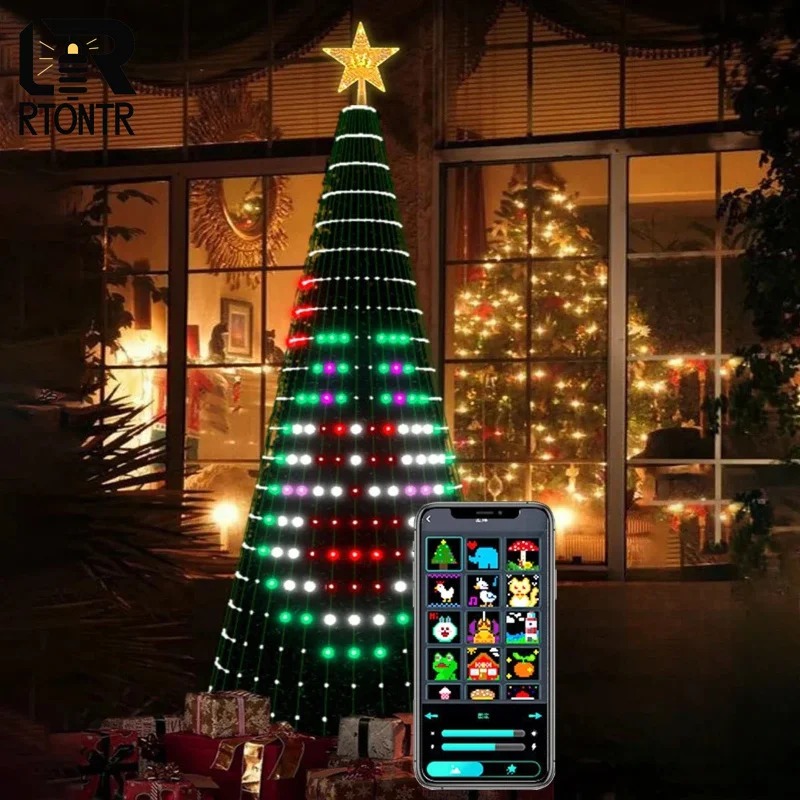 Kerstster Boomverlichting RGB  - Home Decor Lighting Tree recensie en prijs