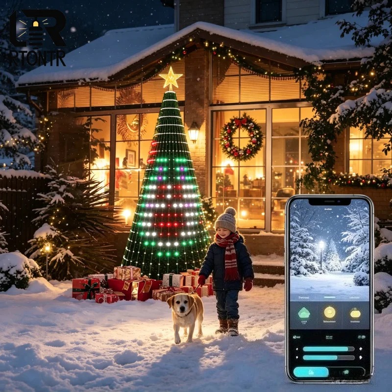 Kerstster Boomverlichting RGB  - Home Decor Lighting Tree recensie en prijs
