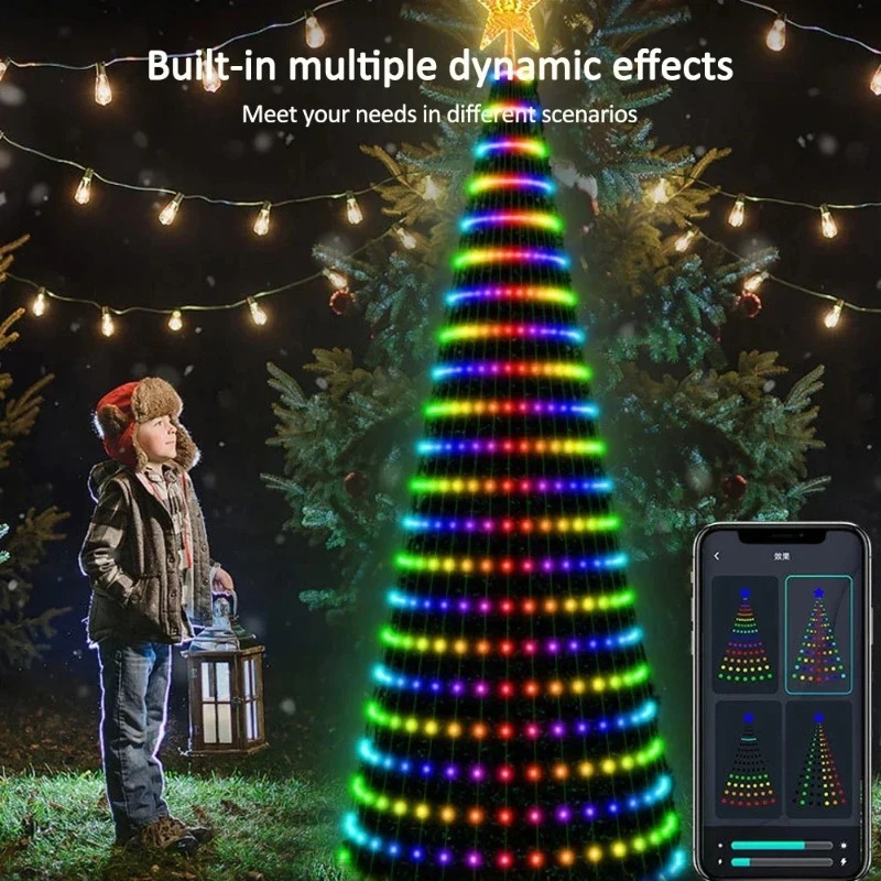 Kerstster Boomverlichting RGB  - Home Decor Lighting Tree recensie en prijs