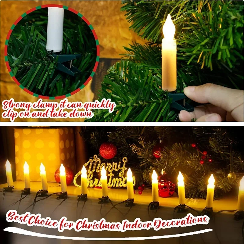 Vlamloze conische kaarsverlich - Home Decor Lighting Tree recensie en prijs