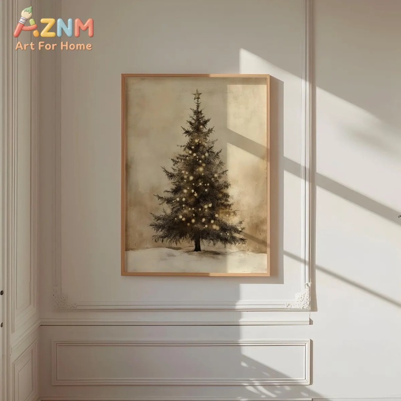 Verouderde Vintage Kerstboom S - Wall Decor Lighting Tree recensie en prijs