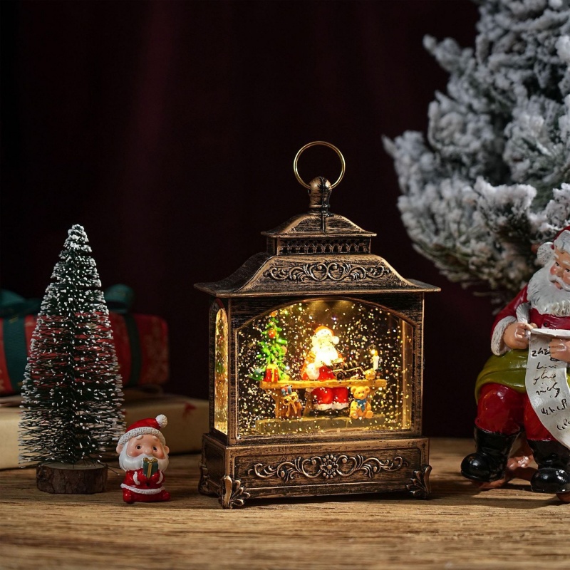 Sneeuwbol Muziekdoos Kerst San - Home Decor Lighting Tree recensie en prijs