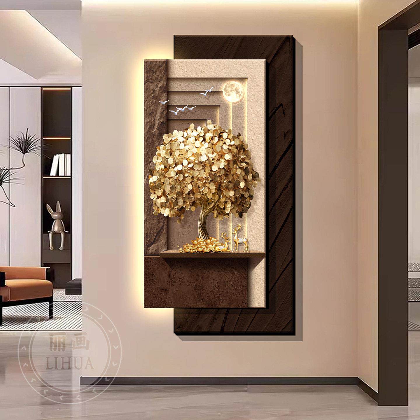 Decoratieve schilderijen bij d - Wall Decor Lighting Tree recensie en prijs