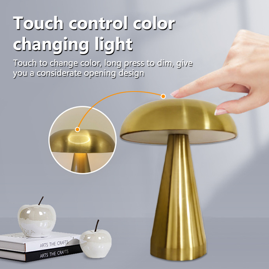 Retro LED-nachtlampje Paddesto - Mushroom Table Lamp recensie en prijs