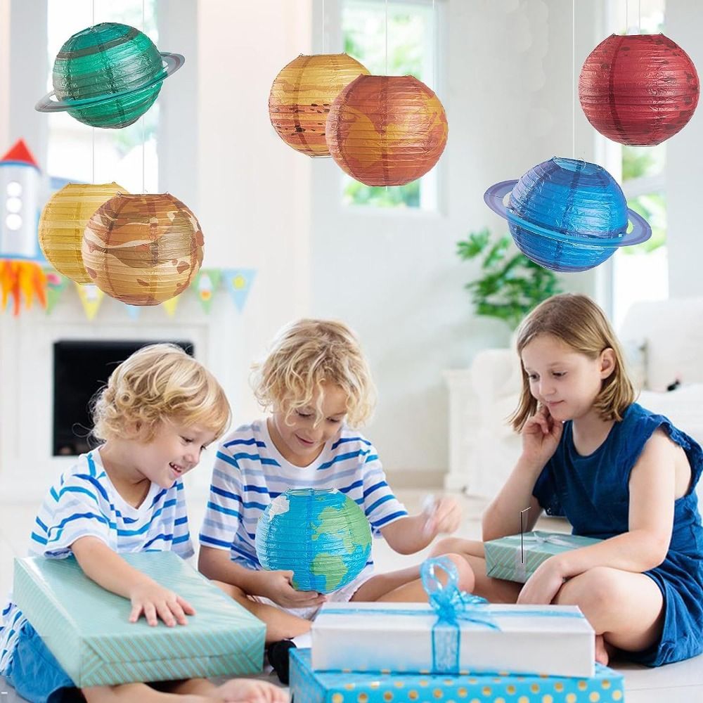 Galaxy Space Thema Hangende Pl - Lantern Paper Solar recensie en prijs