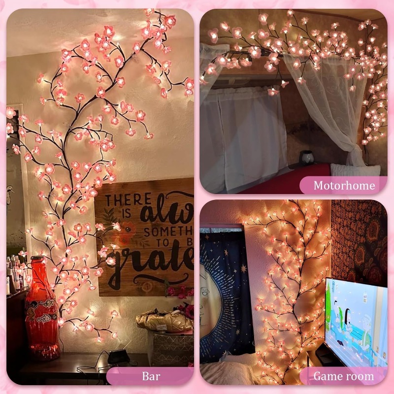 LED kersenbloesem boomtak verl - Wall Decor Lighting Tree recensie en prijs