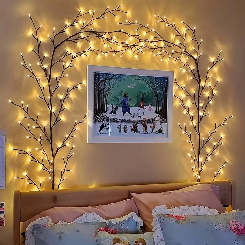144 LED's Lichtslinger Boomtak - Wall Decor Lighting Tree recensie en prijs