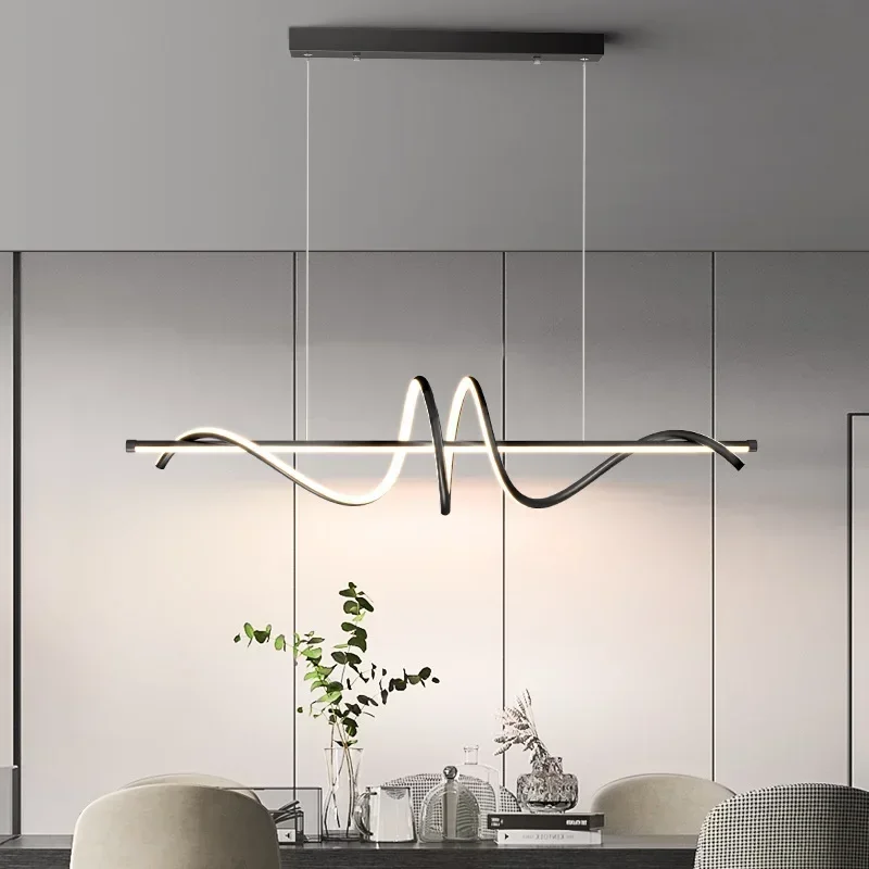 2023 Nieuwe Gebogen Eetkamer B - Decor Lighting Fixtures recensie en prijs