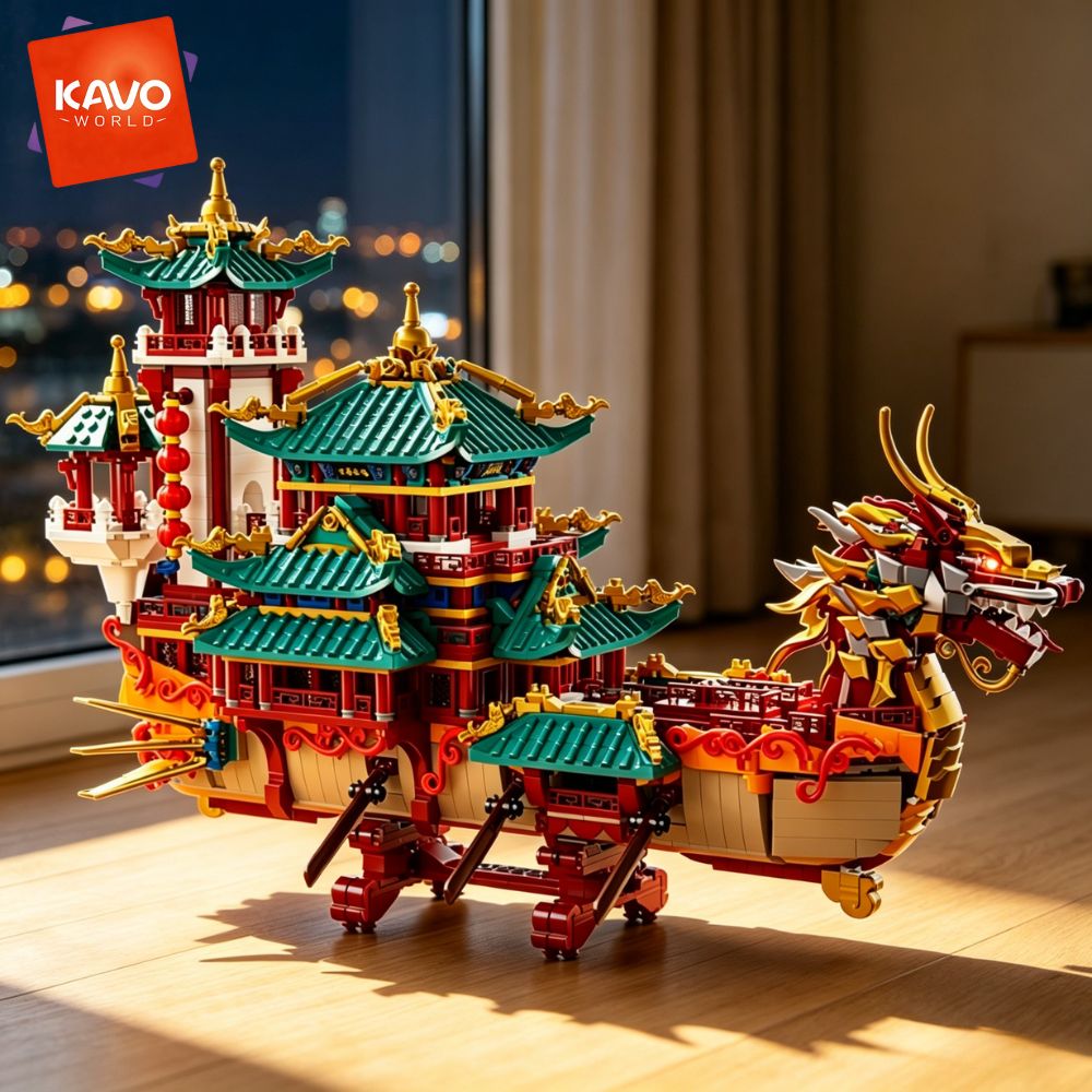KAVOWORLD 2453-delige Drakenbo - Lantern Paper Solar recensie en prijs