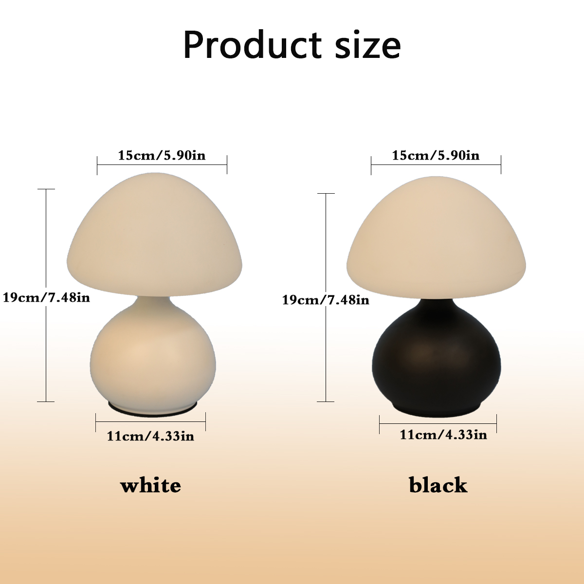 Mini-paddenstoel-nachtlampje m - Mushroom Table Lamp recensie en prijs