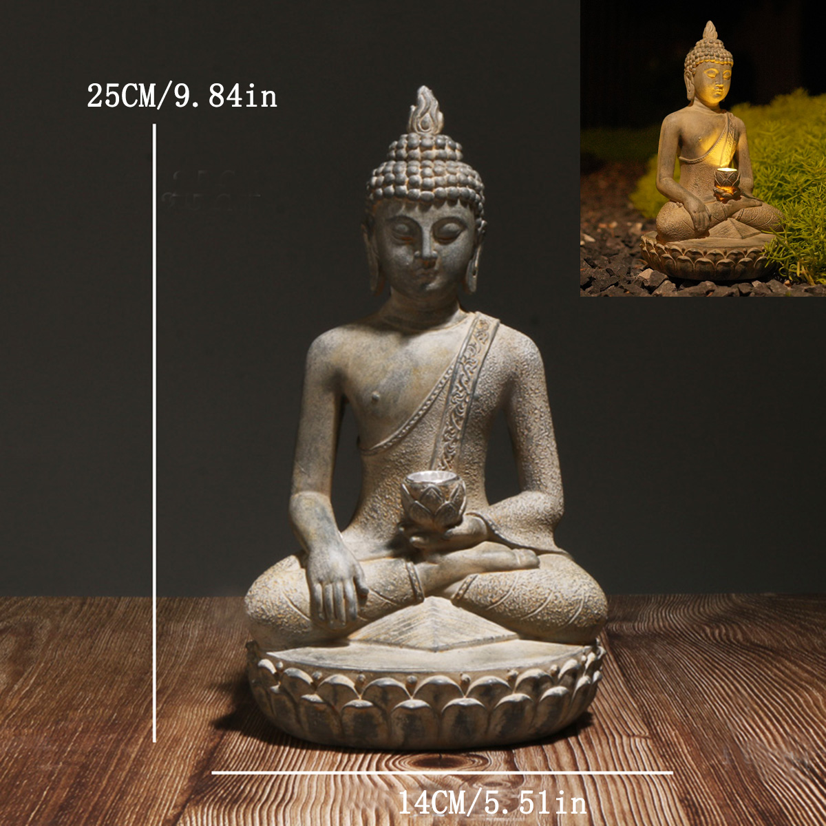1PC Zen-geïnspireerd Boeddhabe - Decor Lighting India recensie en prijs